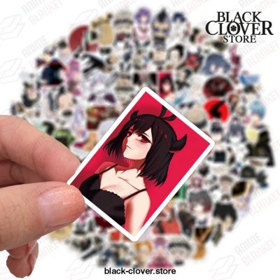 100Pcs Black Clover Stickers Decal New Style
