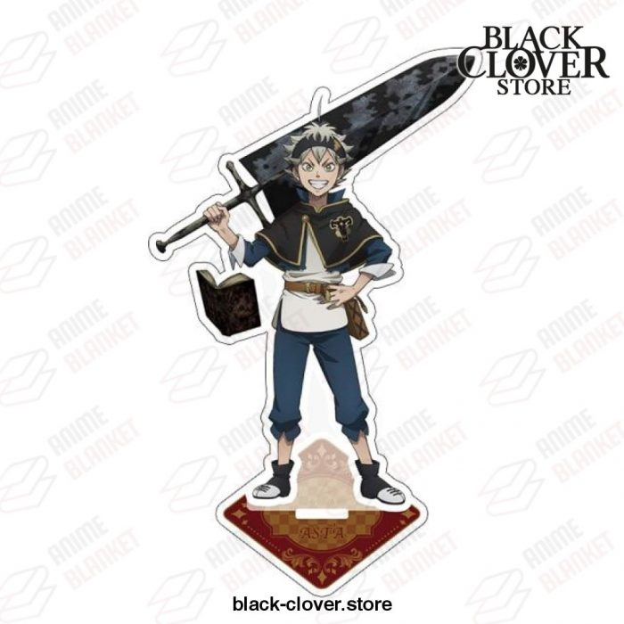 2021 Black Clover Acrylic Plate Desk Decor Asta