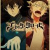 2021 Black Clover Asta & Yuno Vintage Kraft Paper Poster