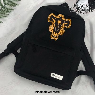 2021 Black Clover Backpack - Bull Logo Black