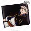 2021 Black Clover Wallet Coin Purse Bi-Fold