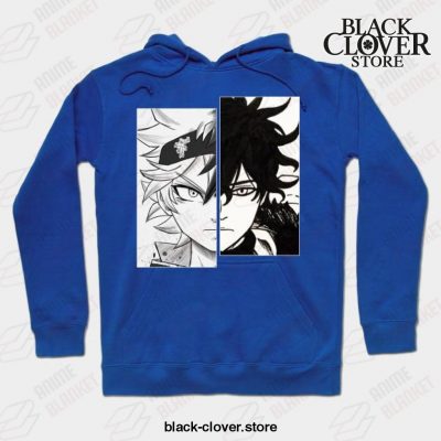 Asta And Yuno Hoodie Blue / S