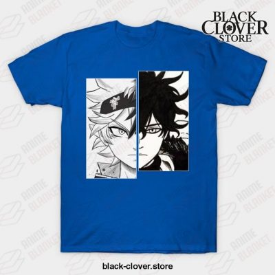 Asta And Yuno T-Shirt Blue / S