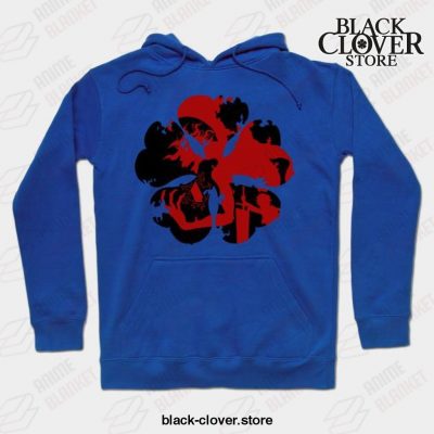 Asta Black Clover Hoodie Blue / S