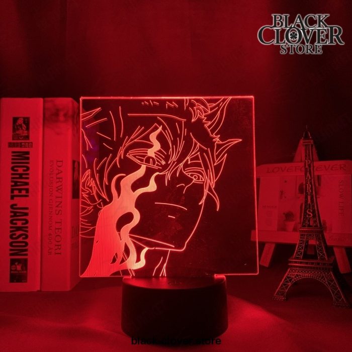 Asta Black Clover Led Night Light 3D Lamp