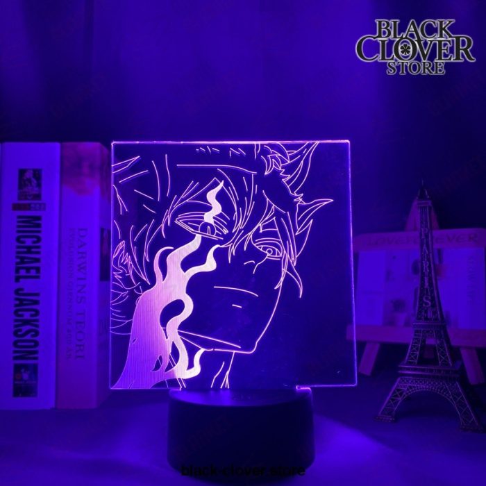Asta Black Clover Led Night Light 3D Lamp