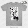 Asta Black Clover Vintage V1 T-Shirt Gray / S
