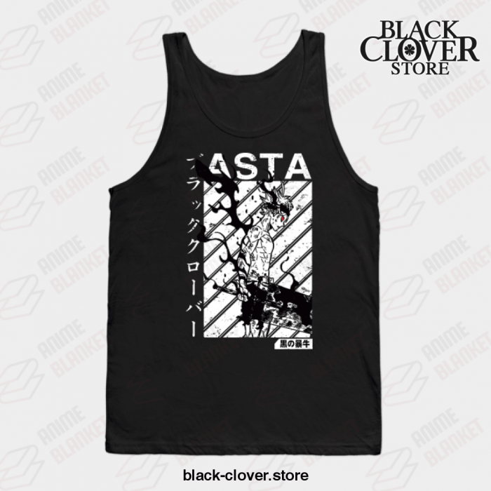 Asta Black Clover Vintage V1 Tank Top / S