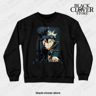 Asta Dark Crewneck Sweatshirt Black / S
