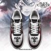 Asta Sneakers Black Bull Knight Clover Anime Shoes Air Force