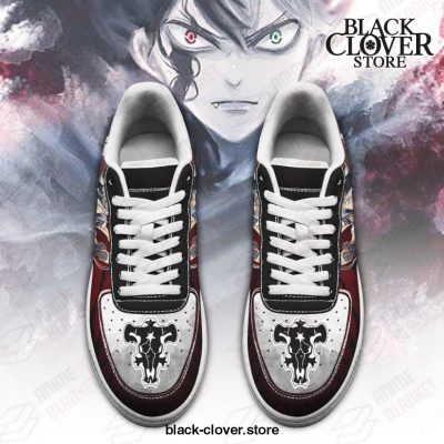Schoenen Jongensschoenen Sneakers & Sportschoenen Zwarte Asta Sneakers Custom Clover Anime Schoenen 