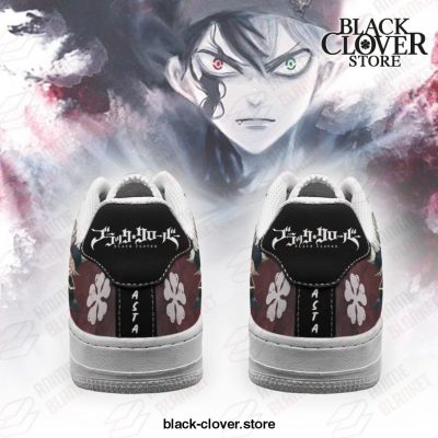 Asta Sneakers Black Bull Knight Clover Anime Shoes Air Force