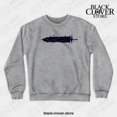 Asta Sword (Black Clover) Crewneck Sweatshirt Gray / S