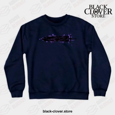 Asta Sword (Black Clover) Crewneck Sweatshirt Navy Blue / S