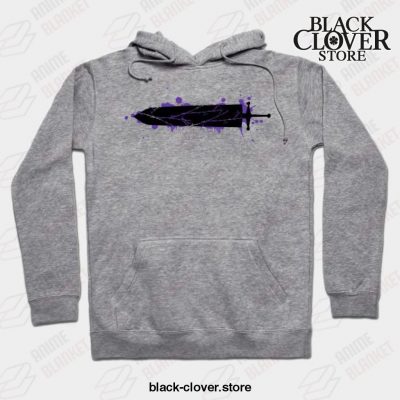 Asta Sword (Black Clover) Hoodie Gray / S