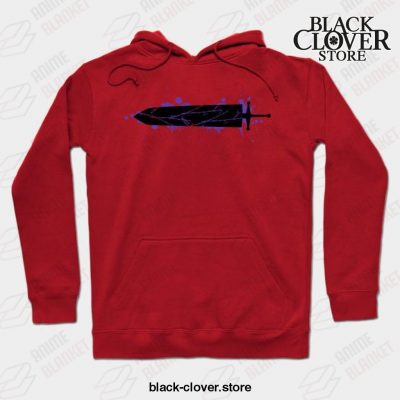 Asta Sword (Black Clover) Hoodie Red / S