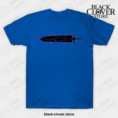 Asta Sword (Black Clover) T-Shirt Blue / S