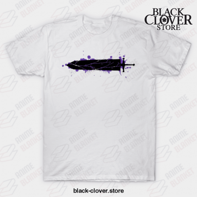Asta Sword (Black Clover) T-Shirt White / S