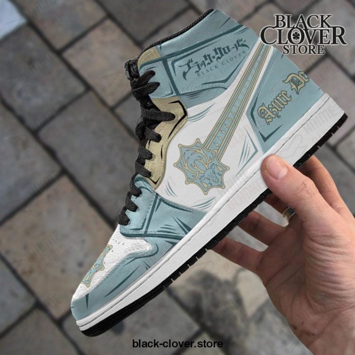 Azure Deer Magic Knight Sneakers Black Clover Jd