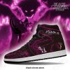 Black Asta Sneakers Custom Purple Clover Anime Jd