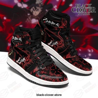 Black Asta Sword Sneakers Clover Anime Jd