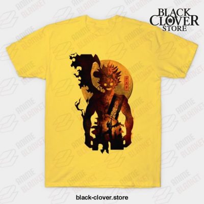 Black Asta T-Shirt Yellow / S