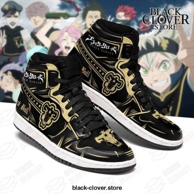Black Bull Magic Knight Sneakers Clover Anime Men / Us6.5 Jd