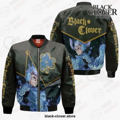 Black Bull Noelle Silva Custom Shirt Clover Anime Jacket Va11 Bomber / S All Over Printed Shirts