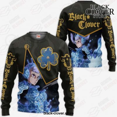 Black Bull Noelle Silva Custom Shirt Clover Anime Jacket Va11 Sweater / S All Over Printed Shirts