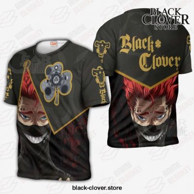 Black Bull Zora Ideale Custom Shirt Clover Anime Jacket Va11 T-Shirt / S All Over Printed Shirts