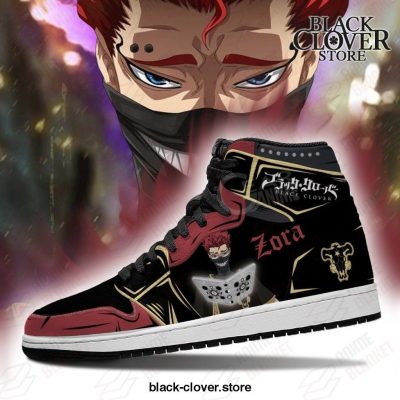 Black Bull Zora Ideale Sneakers Clover Anime Shoes Jd