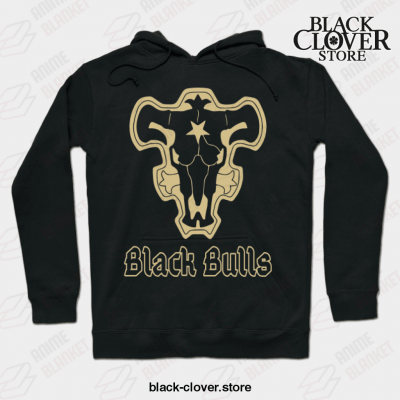 Black Bulls Hoodie / S