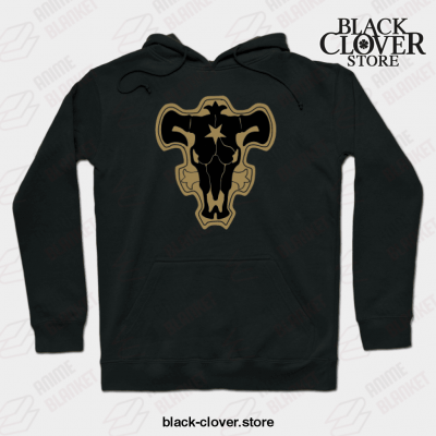 Black Bulls Logo Hoodie / S