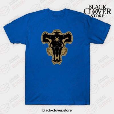 Black Bulls Logo T-Shirt Blue / S