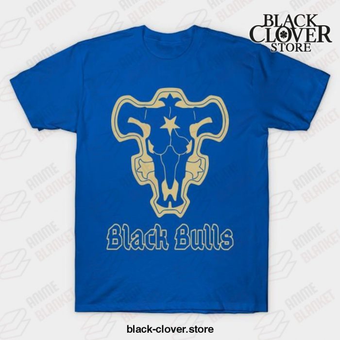 Black Bulls T-Shirt Blue / S