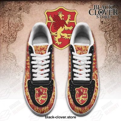 Black Clover Air Force Shoes - Magic Knights Squad Crimson Lion Sneakers