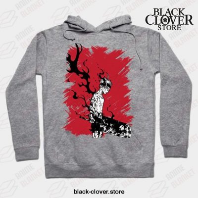 Black Clover Anime - Asta Hoodie Gray / S