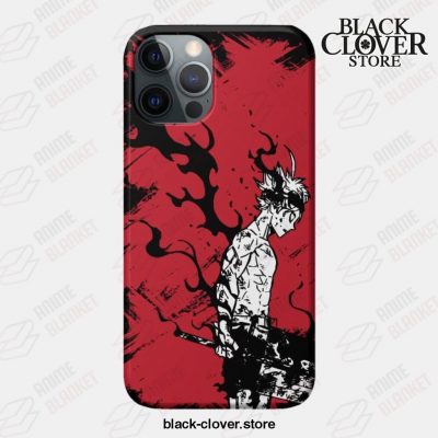 Black Clover Anime - Asta Phone Case Iphone 7+/8+ / Style 1