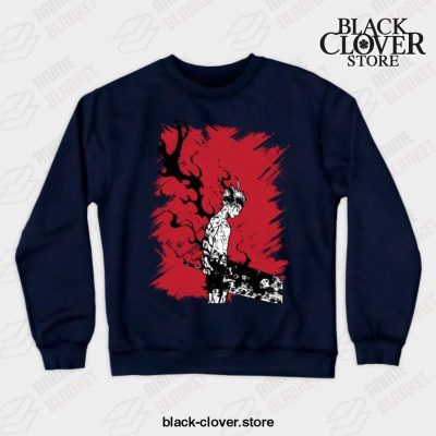 Black Clover Anime - Asta Sweatshirt Navy Blue / S