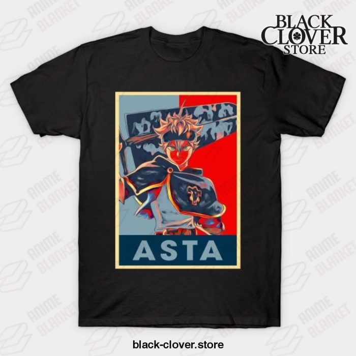 Black Clover Anime - Asta T-Shirt / S