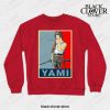 Black Clover Anime - Yami Crewneck Sweatshirt Red / S