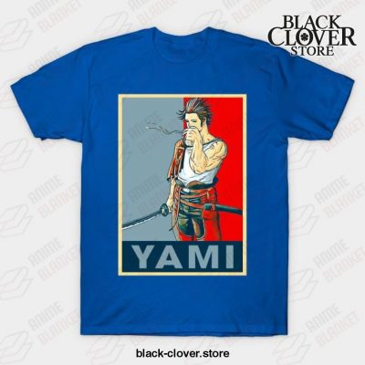 Black Clover Anime - Yami T-Shirt Blue / S