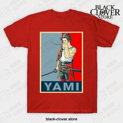 Black Clover Anime - Yami T-Shirt Red / S