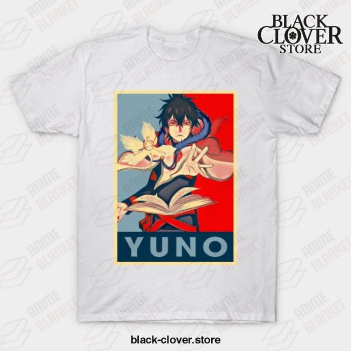 Black Clover Anime - Yuno T-Shirt White / S