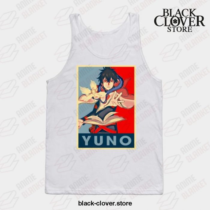 Black Clover Anime - Yuno Tank Top White / S