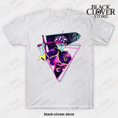 Black Clover - Asta Retro Design T-Shirt White / S
