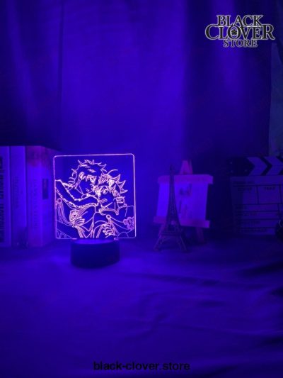 Black Clover Asta & Yuno Led Night Light 3D Lamp