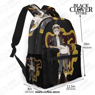 Black Clover Backpack - Asta School Bags
