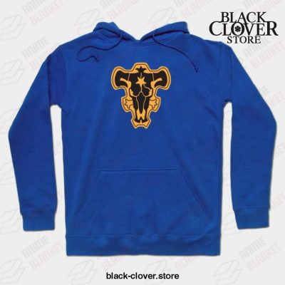 Black Clover - Bull Kuro No Bogyu Hoodie Blue / S
