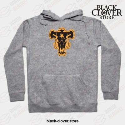 Black Clover - Bull Kuro No Bogyu Hoodie Gray / S